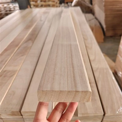 Paulownia Wood Chamfering